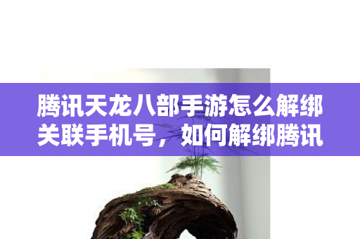 腾讯天龙八部手游怎么解绑关联手机号图片