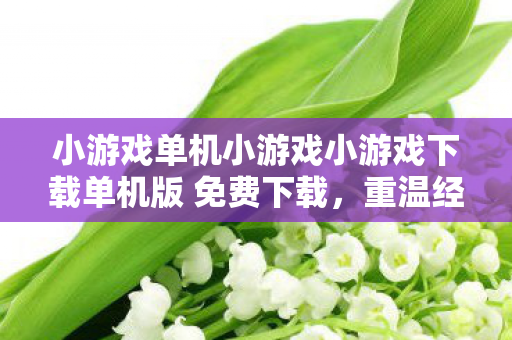 小游戏单机小游戏小游戏下载单机版 免费下载图片
