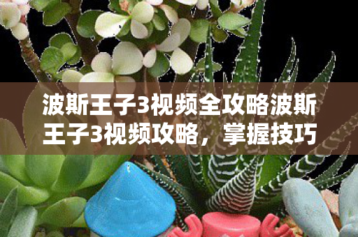 波斯王子3视频全攻略波斯王子3视频攻略图片