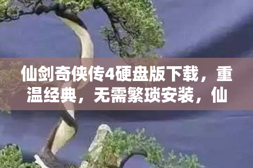 仙剑奇侠传4硬盘版下载图片
