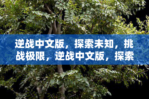逆战中文版图片