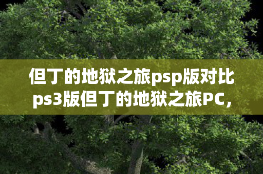 但丁的地狱之旅psp版对比ps3版但丁的地狱之旅PC图片
