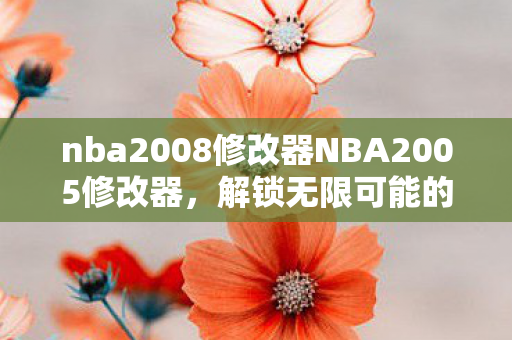 nba2008修改器NBA2005修改器图片