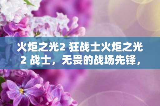 火炬之光2 狂战士火炬之光2 战士图片