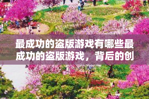 最成功的盗版游戏有哪些最成功的盗版游戏图片