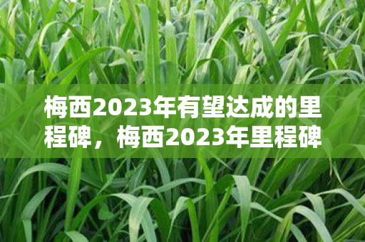 梅西2023年有望达成的里程碑图片