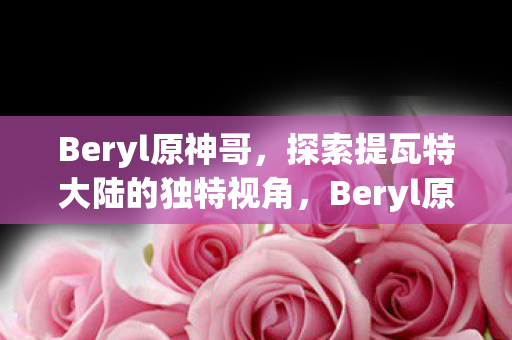 探索提瓦特大陆的独特视角图片