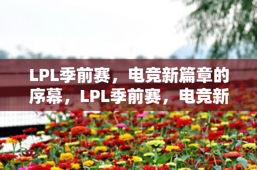 电竞新篇章的序幕开启图片