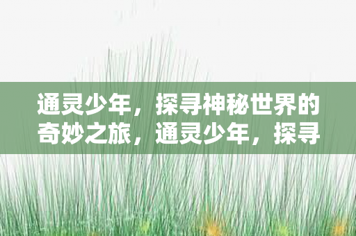 探寻神秘世界的奇妙之旅图片