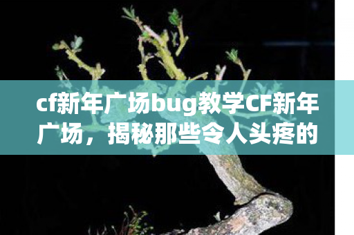 cf新年广场bug教学CF新年广场图片