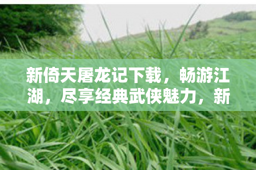 新倚天屠龙记下载图片