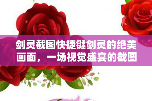 剑灵截图快捷键剑灵的绝美画面图片
