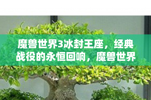魔兽世界3冰封王座图片