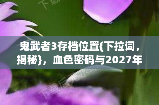 血色密码与2027年未解之谜图片