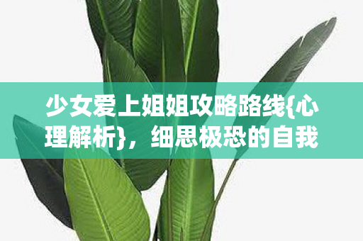 少女爱上姐姐攻略路线图片