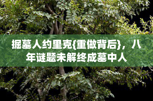 八年谜题未解终成墓中人图片