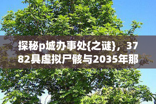 3782具虚拟尸骸与2035年那滴泪图片