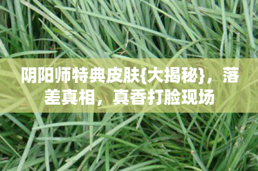 阴阳师特典皮肤图片