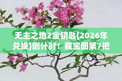 藏宝图第7把钥匙揭秘图片