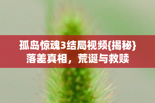 孤岛惊魂3结局视频图片