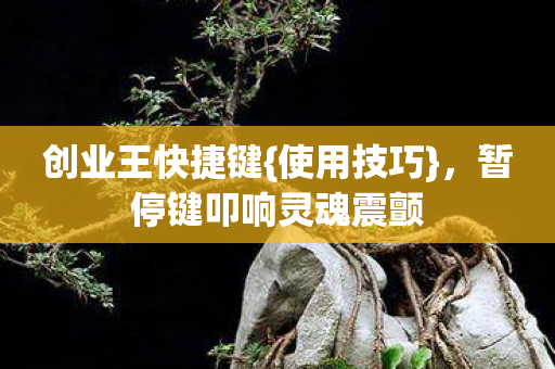 暂停键叩响灵魂震颤图片