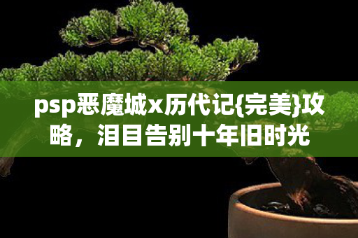 psp恶魔城x历代记图片