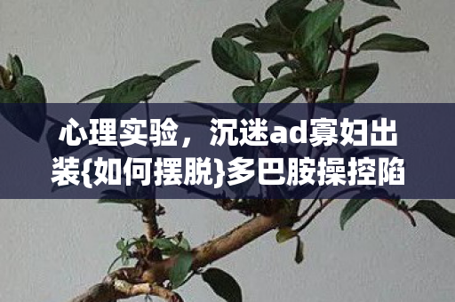 沉迷ad寡妇出装图片