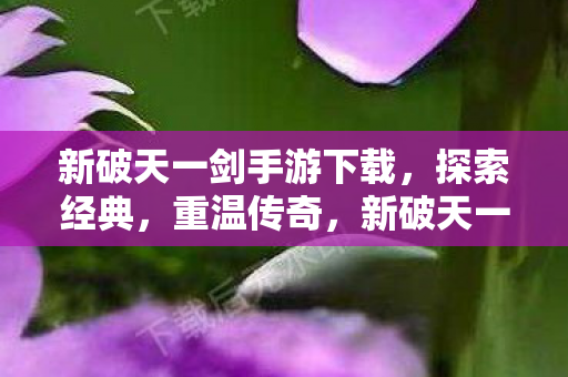 新破天一剑手游下载,探索经典,重温传奇,新破天一剑手游,重温经典传奇,探索无限可能 新破天一剑手游下载,探索经典,重温传奇,新破天一剑手游,重温经典传奇,探索无限可能