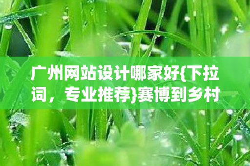 广州网站设计哪家好图片