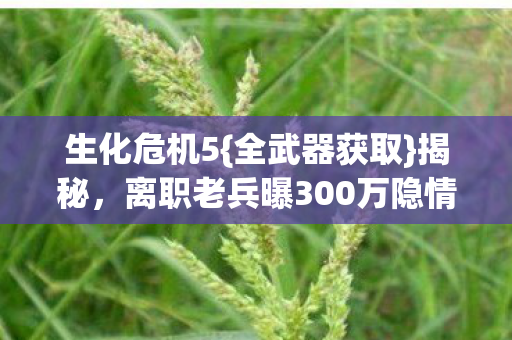 离职老兵曝300万隐情图片
