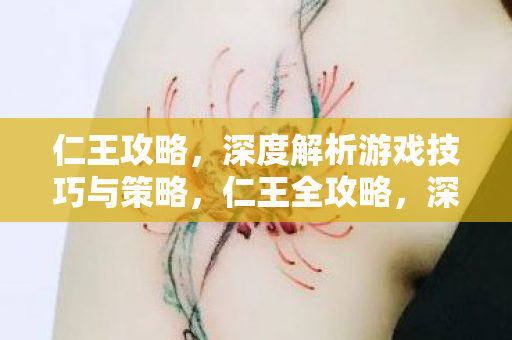 深度解析游戏技巧与策略图片