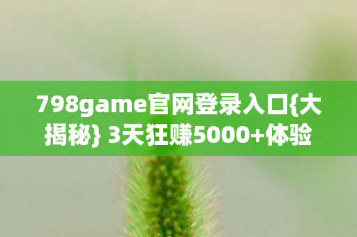 798game官网登录入口图片