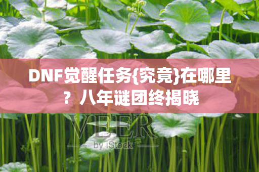 DNF觉醒任务{究竟}在哪里?八年谜团终揭晓 DNF觉醒任务{究竟}在哪里?八年谜团终揭晓