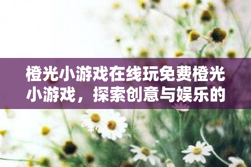橙光小游戏在线玩免费橙光小游戏图片