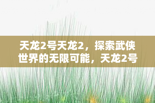 探索武侠世界的无限可能图片