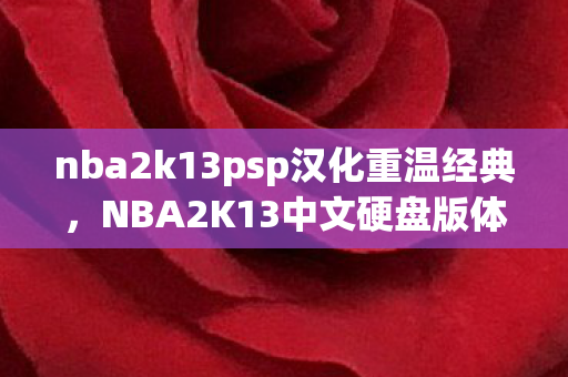 nba2k13psp汉化重温经典图片