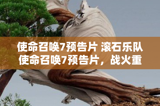 使命召唤7预告片 滚石乐队使命召唤7预告片图片