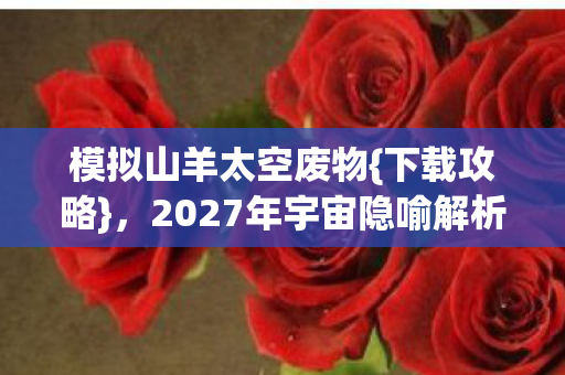 2027年宇宙隐喻解析图片