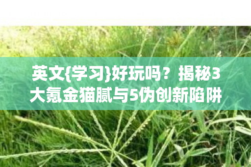 揭秘3大氪金猫腻与5伪创新陷阱图片