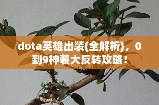 0到9神装大反转攻略图片