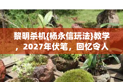 2027年伏笔图片