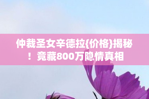 竟藏800万隐情真相图片