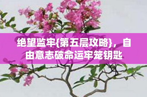 自由意志破命运牢笼钥匙图片