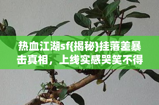 上线实感哭笑不得图片