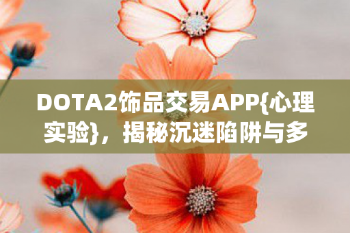 DOTA2饰品交易APP图片