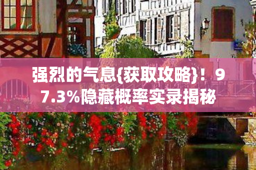 隐藏概率实录揭秘图片
