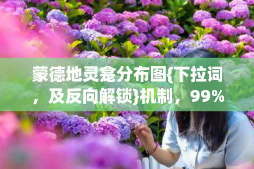 蒙德地灵龛分布图图片