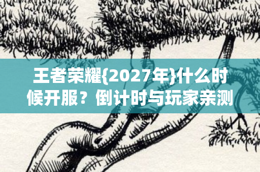 倒计时与玩家亲测更新图片