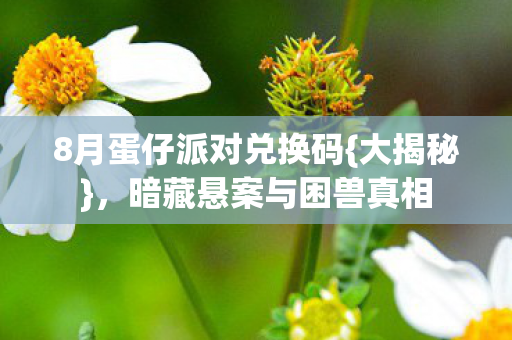 8月蛋仔派对兑换码图片