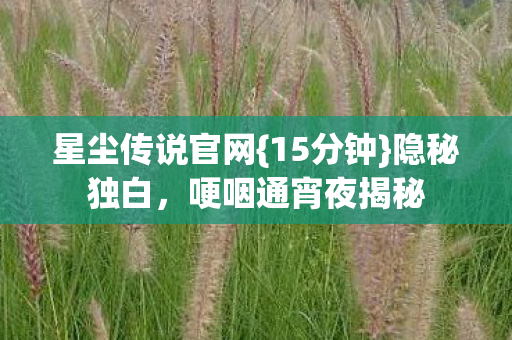 哽咽通宵夜揭秘图片